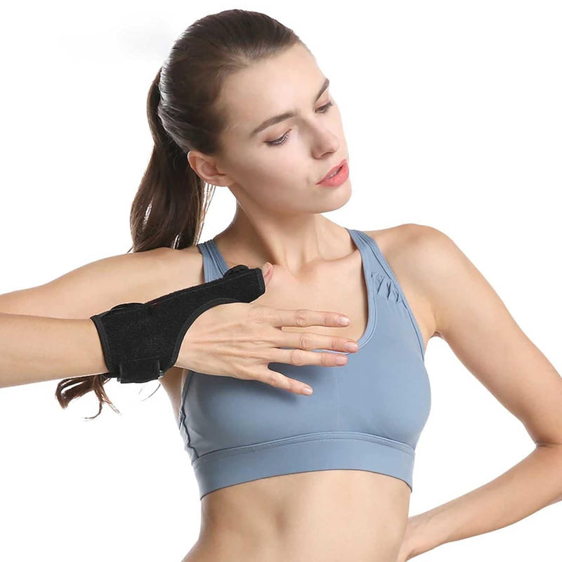 [Australia] - Thumb Spica Splint- Thumb Brace for Arthritis or Soft Tissue Injuries, Lightweight and Breathable, Stabilizing and not Restrictive, Fits Both Hands (Small/Medium) Small/Medium (Pack of 1) 