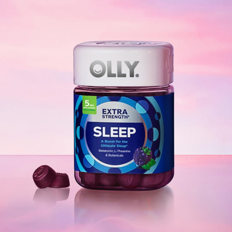 OLLY Extra Strength Sleep, Occasional Sleep Support Supplement - 50 Count 50 Count (Pack of 1)