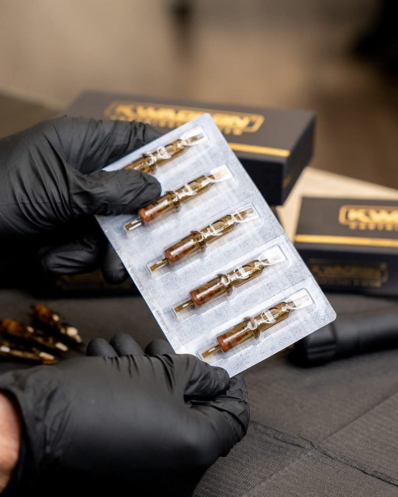 [Australia] - Kwadron Cartridge Tattoo Needles Cartridges, Box of 20, Tight Liners Long Taper - 3 Tight Liner Long Taper - 30/3RLLT 