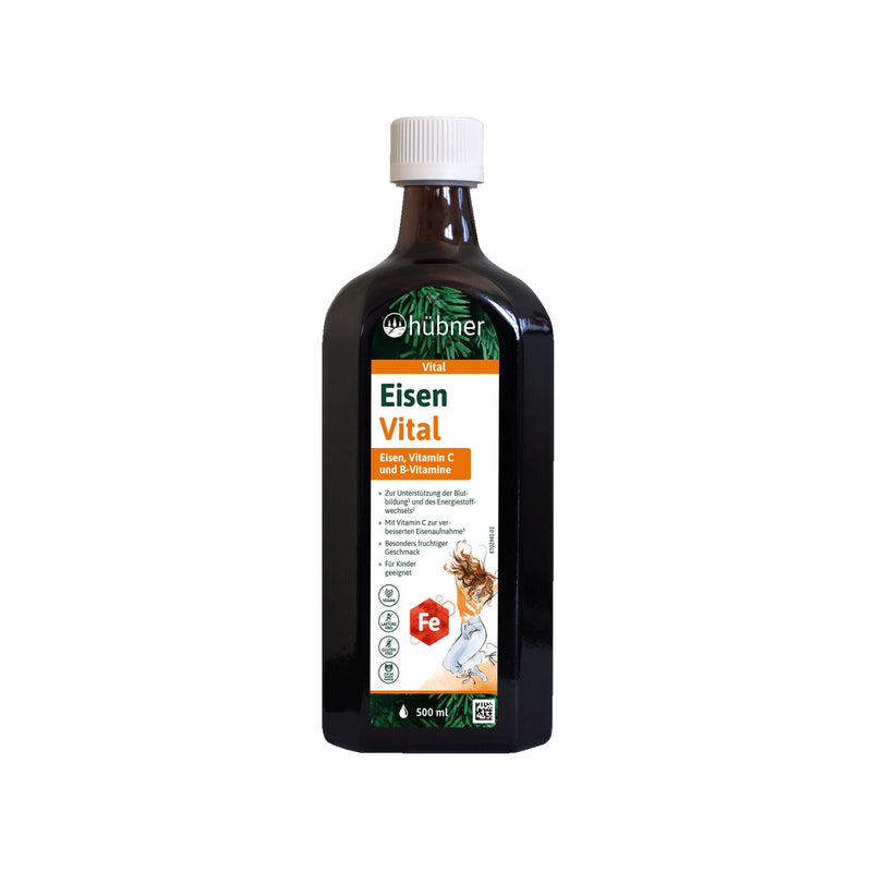 [Australia] - hübner Eisen Vital® F iron liquid drinking juice 500 ml 