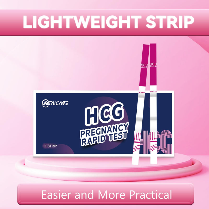 Ultra Sensitive Early Pregnancy Test Strips, 10 MIU/ml Highly Sensitive HCG Test Kit, Fast & Clear Results in 3 Minutes, Reliable Home Pregnancy Test, 10 Count