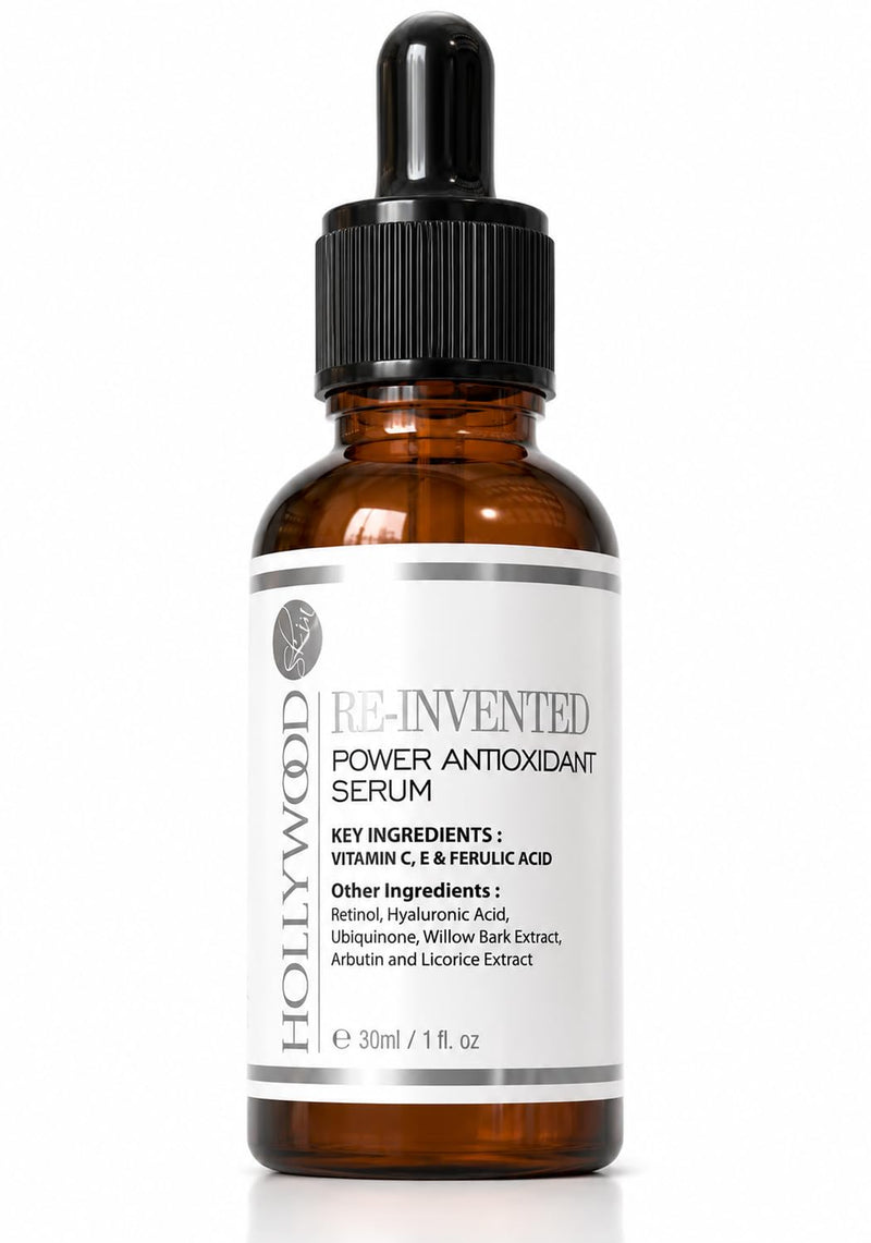 20% Vitamin C Serum for Men | 4X Strength | With 1.02% Ferulic Acid & 1% Vitamin E – Powerful Anti-Aging Face Serum, Brightening & Hydrating Skincare – Moisturizer for Wrinkles & Fine Lines – 30ml