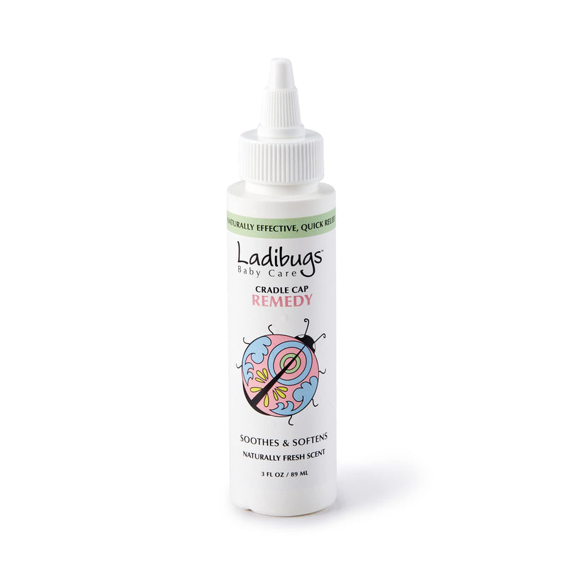 [Australia] - Cradle Cap Remedy Kit, 3oz | Includes Cradle Cap Serum & Fine-Toothed Comb | Effectively Removes Scales & Flakes | Soothes & Softens Scalp 