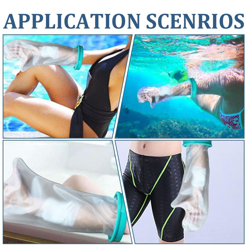 [Australia] - Hand shower protection, arm protection, waterproof cast arm for adults, waterproof, waterproof to keep the wound and bandage dry for bathroom shower 