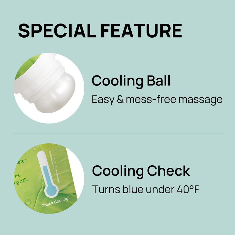 [Australia] - Dr.Cabbage+ Cabbage Breast Cream 3.38 Oz with Special Cooling Ball applicator | For Engorgement, Mastitis, Stop Lactation | Trusted by Korea Mother, Breastfeeding Essencial No Scent 3.38 Fl Oz 