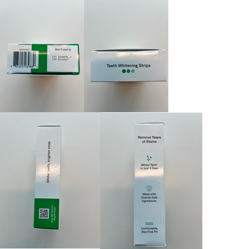 Opalescence Go Teeth Whitening Strips (12 Treatments) Hydrogen Peroxide Formula – Enamel Safe – Slip Free – Sensitivity Free – Includes Small Sample Size 1 oz Original Whitening Toothpaste - 6050-402