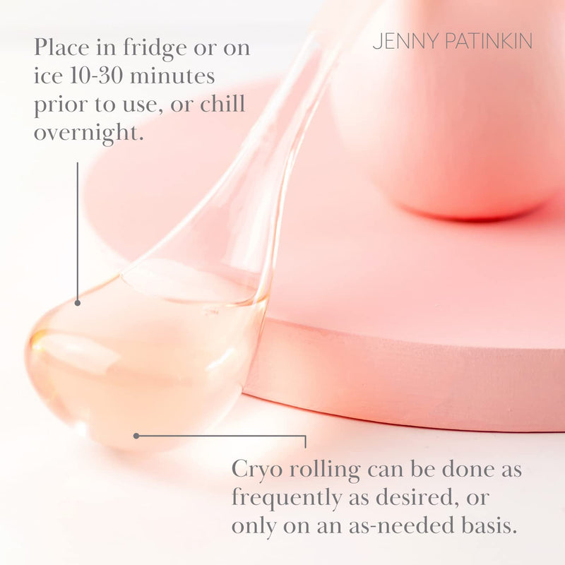 Jenny Patinkin Luxury Ice Globes for Face | 2 Pcs Facial Ice Roller for Face Women | Cooling Skin Care Tool for Facials | Facial Tools to Tighten | Reduce Puffiness & Redness. 2 Count Multicoloured