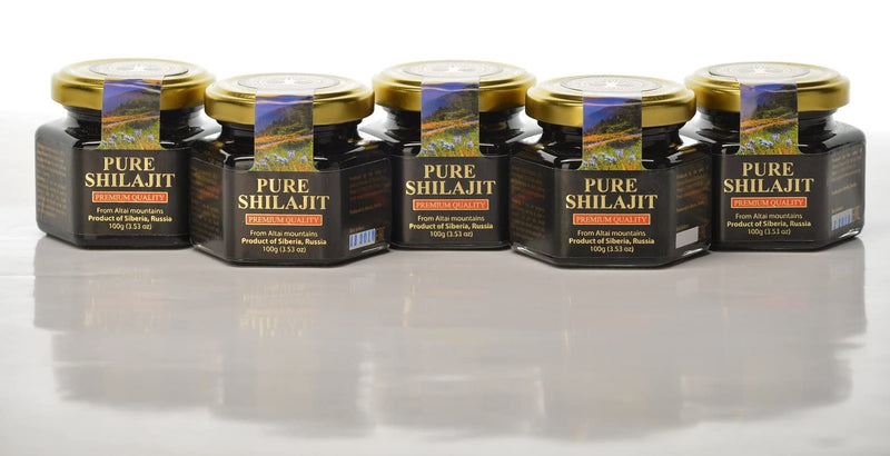 [Australia] - Pure Authentic Shilajit Siberian Mumijo Resin, 100 grams, 3.5 OZ 
