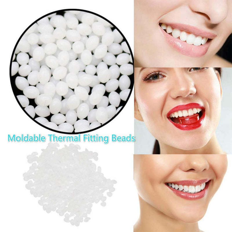 [Australia] - Fake Tooth Repair Kit-Thermal Beads for Filling Fix The Missing and Broken Tooth or Adhesive The Denture Fake Teeth 