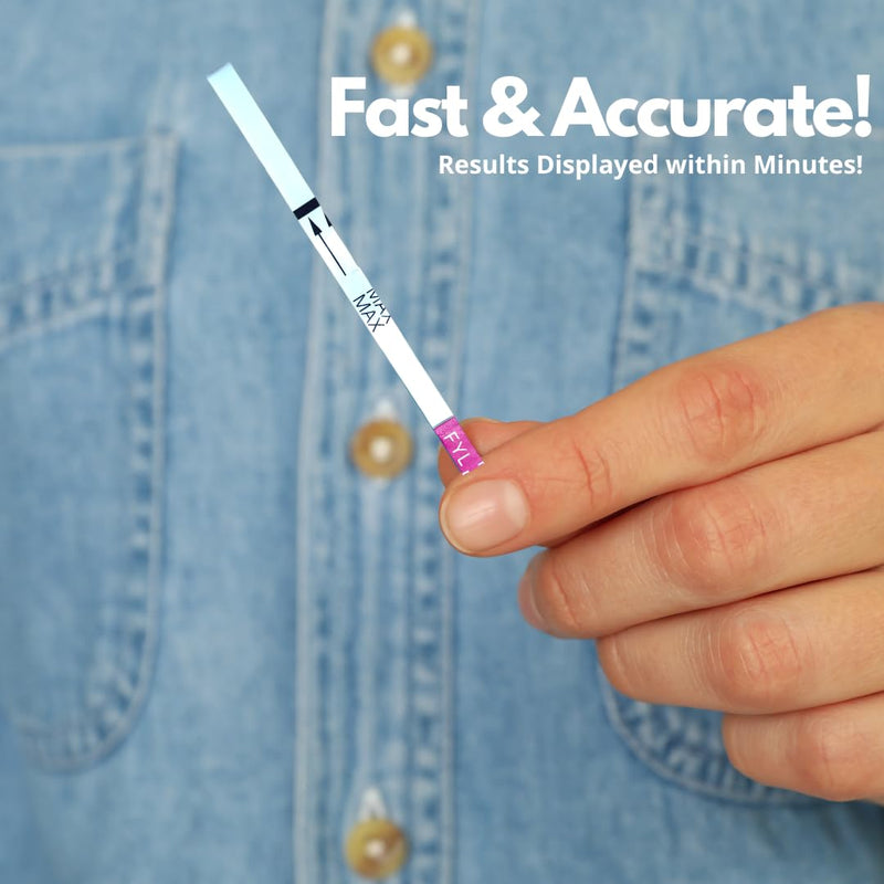 Fentanyl Test Strips - Easy 1 Step Drug Test kit with Fentanyl - Drug Tests Strips with 20 ng/mL Cutoff - Fast 3 Minute Results for Home Screening with Accurate Detection - [5 Pack] - 12 PANEL NOW