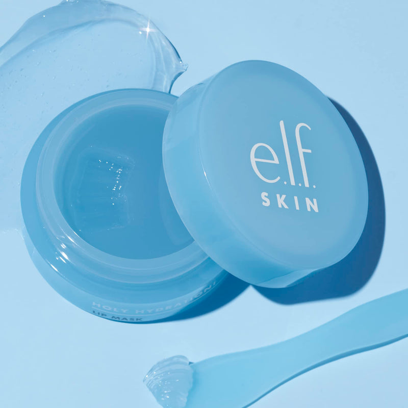 e.l.f. SKIN Holy Hydration! Lip Mask, Hydrating Lip Mask For A Softer & Smoother Pout, Infused With Hyaluronic Acid, Non-Sticky, Vegan & Cruelty-Free (pack of 1) 2 Piece Set