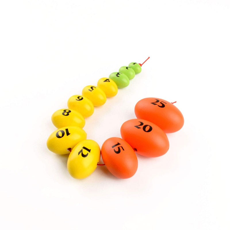 [Australia] - Medarchitect Wooden Prader Orchidometer, Prader Balls, Endocrine Rosary for Measuring Testis Scale in Clinic/Hospital for Endocrinologist and Pediatrician 