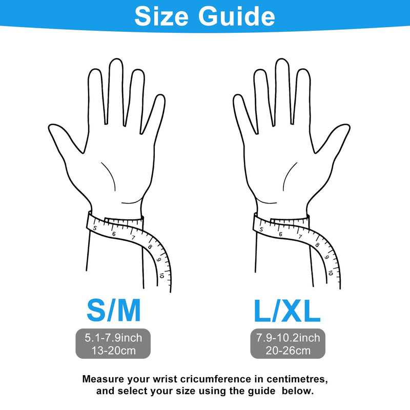 [Australia] - Wrist Bandages, Men Women Carpal Tunnel Wrist Support with Metal Splint Stabilizer, Wrist Support Left & Right Hand for Relieving Tendinitis Arthritis Pain in Carpal Tunnel Right S/M 