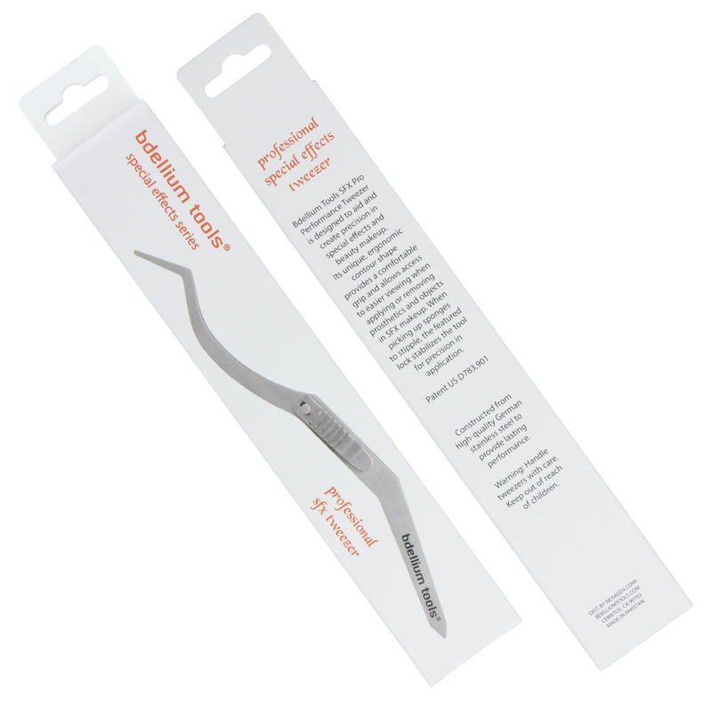 Bdellium Tools Professional Makeup Brush Special FX Series - Ergonomic Tweezer with Lock