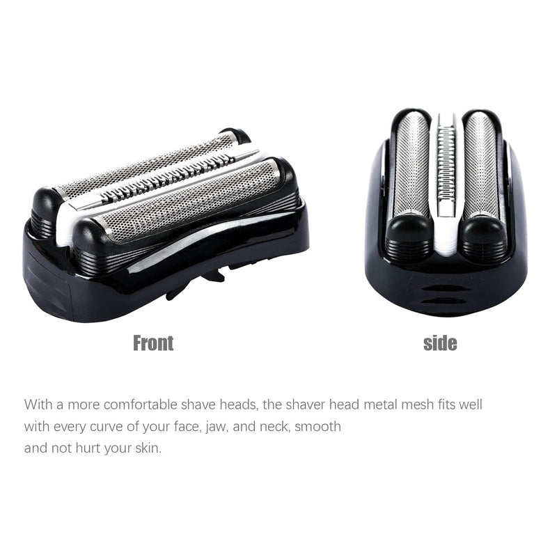 [Australia] - 32b shaving head for Braun Series 3, shaving blade compatible with Braun Series 3 Proskin, replacement shaving head for Braun 3040s 3020s 3010s 3050s 3070cc 3080s, accessories for Braun electric shaver S3【2 pieces】 