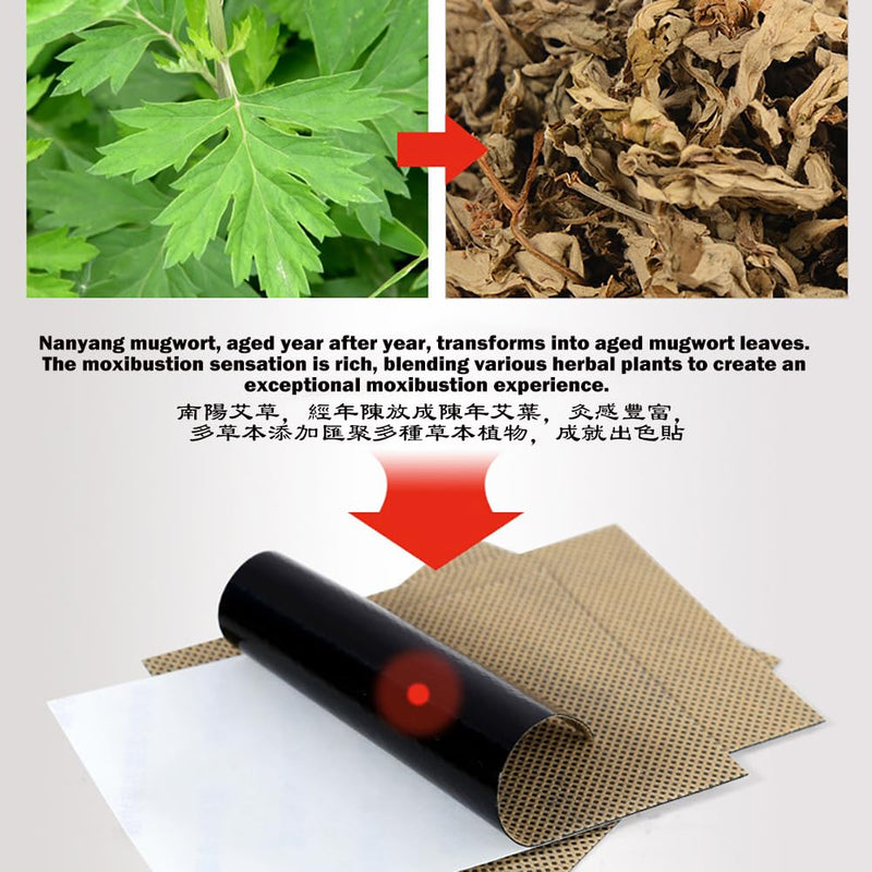 [Australia] - Eeorxhl Moxibustion Patch, Wormwood Moxa Patch Stickers for Knee Waist Neck ËâæËçâË¥¥, 40pcs/Box 