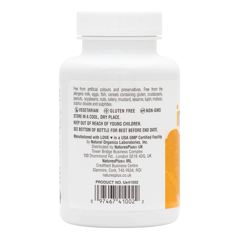 NaturesPlus Immune Boost - Complete Antioxidant Blend of Vitamin A, C, D, Zinc, Selenium, and More - Immune and Collagen Support- Vegetarian, Gluten Free - 60 Tablets