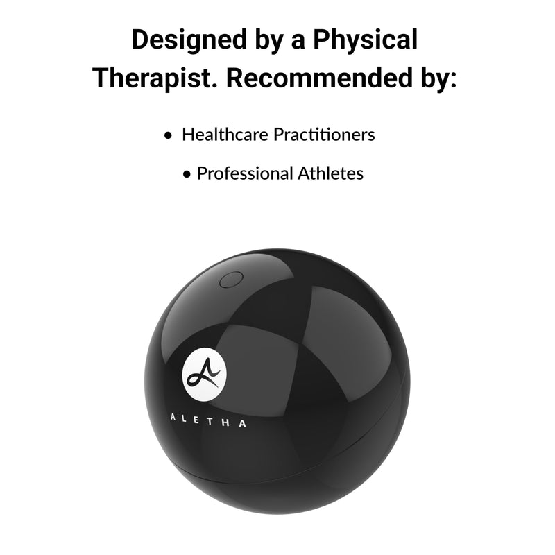 Aletha - Hip Flexor Release Ball By The Original Inventor of The Hip Hook™ | Psoas Massage Ball for Pain Relief & Trigger Point Muscle Therapy 1 Count (Pack of 1)