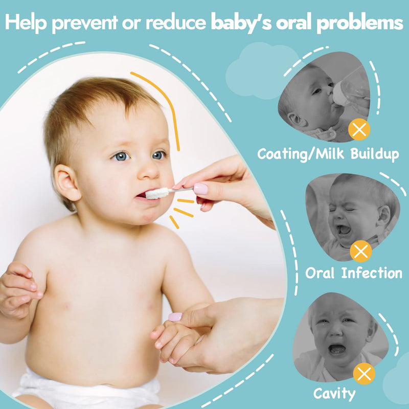 Papablic Baby Tongue Cleaner and Alcohol Test Strips for Breastmilk