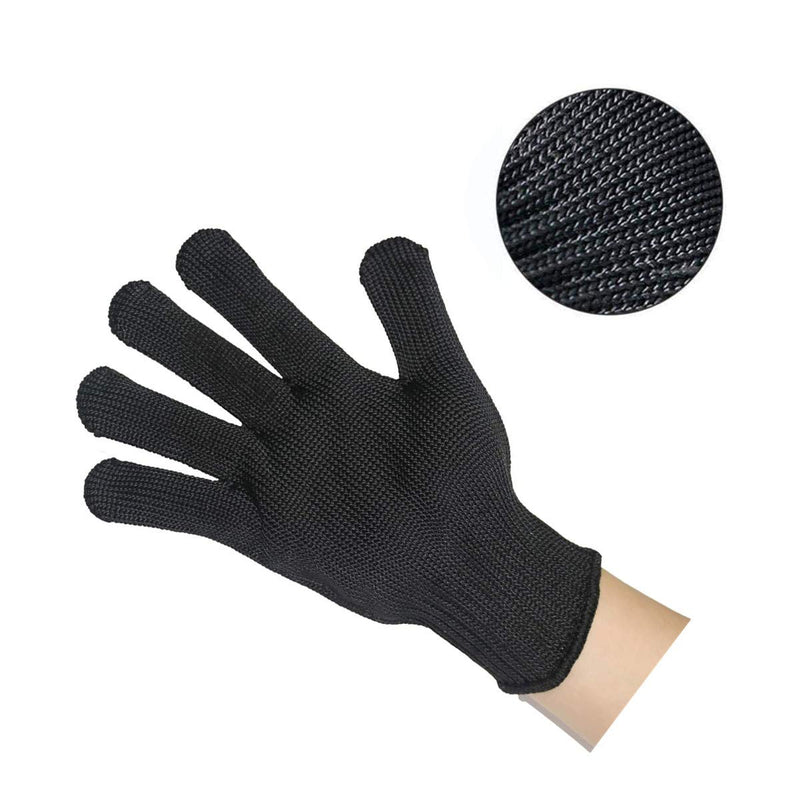 alfyng Bird Training Anti-Bite Gloves, Small Animal Handling Gloves, Chewing Protective Gloves for Small Animal Pet Squirrels Hamster Parrotlets Cockatiels Finch Macaw (1 Pair) Black - PawsPlanet Australia