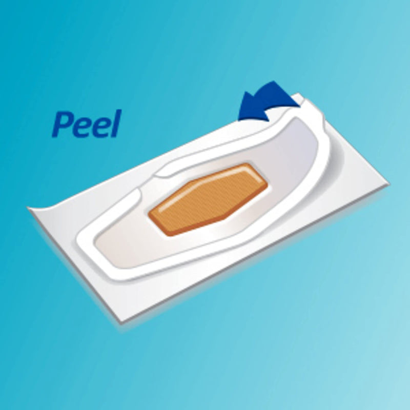[Australia] - Nexcare Waterproof Clear Bandages For Knee And Elbow, Stays On Skin In The Bath, Shower Or Pool, 2.38 x 3.5 in, 30 Count 