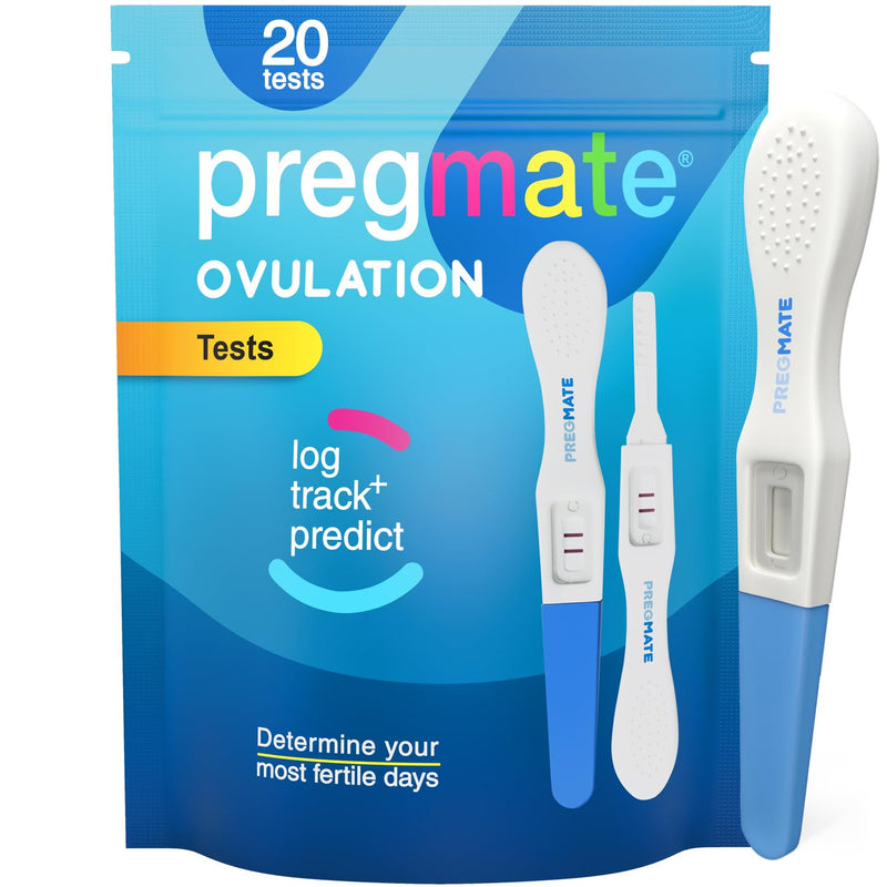 Pregmate Ovulation Midstream Tests (20 Count) 20 Count (Pack of 1)