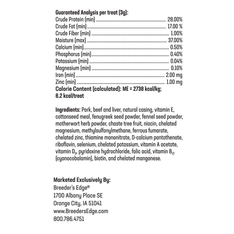 Revival Animal Health Breeder's Edge Oxy Momma- Nursing & Recovery Supplement- 40ct Meat Treats (Packaging May Vary) - PawsPlanet Australia