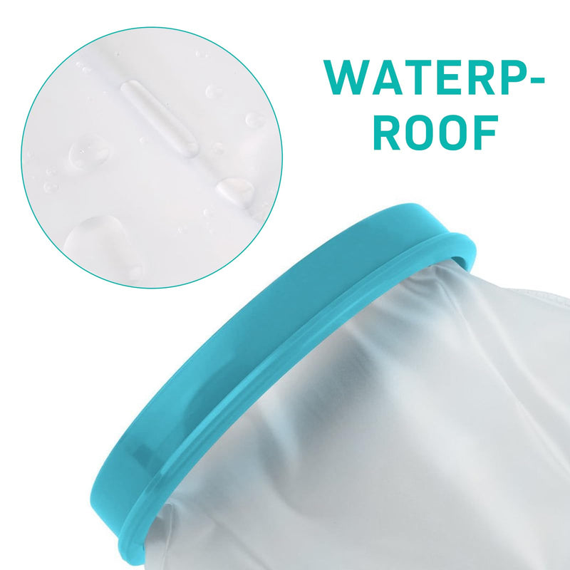 [Australia] - Anseom Plaster Protection Waterproof Arm, Reusable Plaster Protection Waterproof for Shower Adults Bandage Protection Shower Protection Arm Plaster Shower Cover for Hand Elbow and Wrist 63.5 cm 
