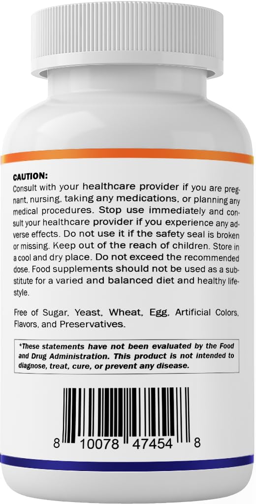 [Australia] - Vitamatic Slippery Elm Bark 10000 mg Equivalent Per Serving (from 20:1 Extract 500 mg), Made with Peppermint, DGL, & Aloe Vera - 180 Veg Capsules, and Concentrated 20X Potency 
