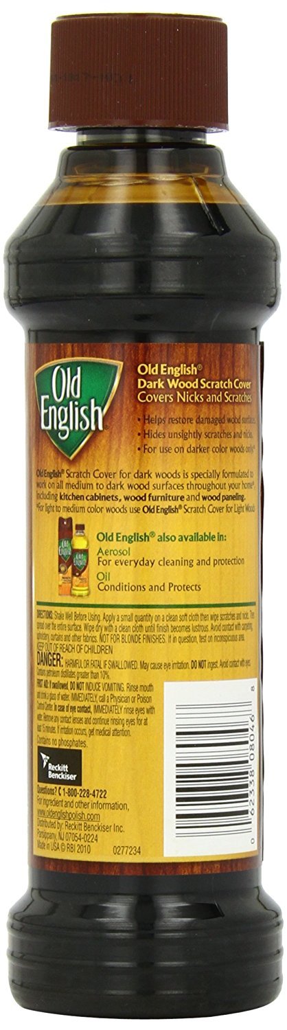 [Australia] - Old English 75144 Scratch Cover For Dark Woods, 8oz Bottle, Wood Polish 8 Fl Oz (Pack of 1) 