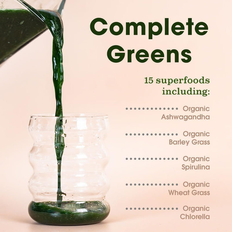 Proto-col Super Greens Capsules, Green Blend of 15 Organic Superfoods Ashwagandha, Spirulina & Chlorella, Removes Toxins & Boost Energy, Vegan Energy, Detox & Gut Health Supplement (150 Capsules)