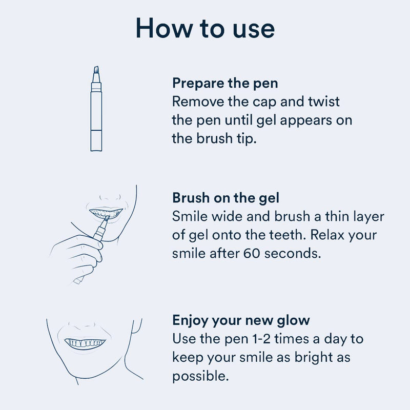 [Australia] - Auraglow Extra Strength Teeth Whitening Pen, 9% Hydrogen Peroxide, 40+ Whitening Treatments, Whitens Teeth Fast, No Sensitivity, 4mL Extra Strength Whitening Pen 