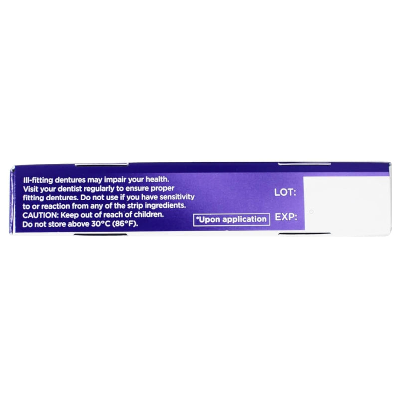 [Australia] - Super Poligrip Comfort Seal Strips Denture Adhesive - 40 Strips (Pack of 6) 