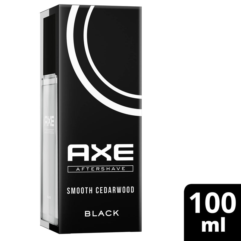 [Australia] - Ax Aftershave Black for well-groomed skin with a spicy, masculine scent of cedar wood and frozen pear 100 ml 1 piece 100 g (pack of 1) 