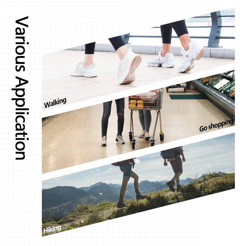 [Australia] - 3ANGNI Orthopedic insoles, flat foot insoles, shoe insoles, orthopedic, heel spur insoles, splayfoot, plantar fasciitis, comfortable arch for men and women Orthopedic Insoles EU (43-44) 280MM 1007-Red 