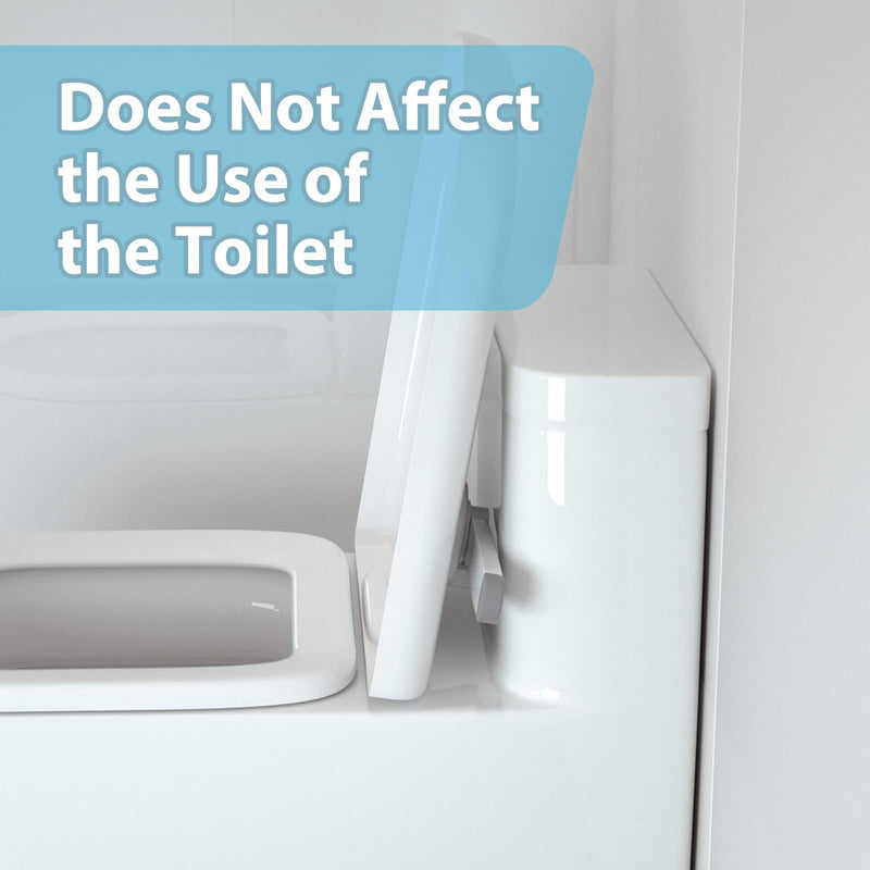 [Australia] - 4our Kiddies Baby Toilet Lock (2 Pack) for Child Safety, Baby Proof Toilet Seat Lock with 2 Extra Pallet Fit for Most Standard Toilet, Easy Intallation Toilet Lid Lock with 2 Extra 3M Adhesive 2 Pack 