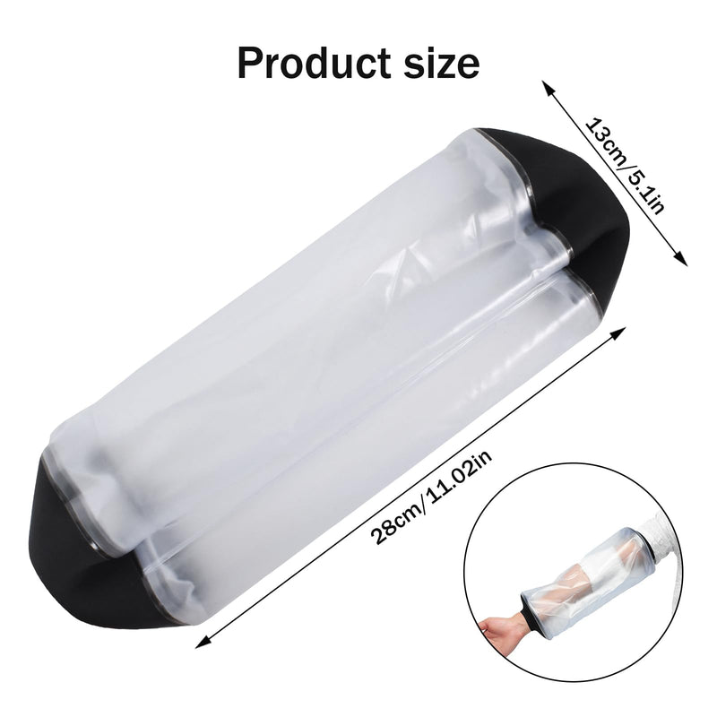 [Australia] - Waterproof Shower Cast Protector, Reusable Waterproof Arm Cover, Cast and Bandage Protector, PICC Covers for Adults, Waterproof Cast and Bandage Protector, 30x22cm 