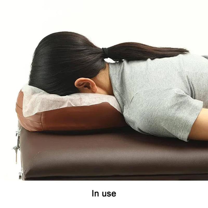 [Australia] - Elitzia Beauty Salon Face Pillow Cushion U-Shaped High Density Memory Foam Facial Massage Support Heat Dissipating Pressure Dispersion PU Layer Water Oil Prooof ETJZ008 