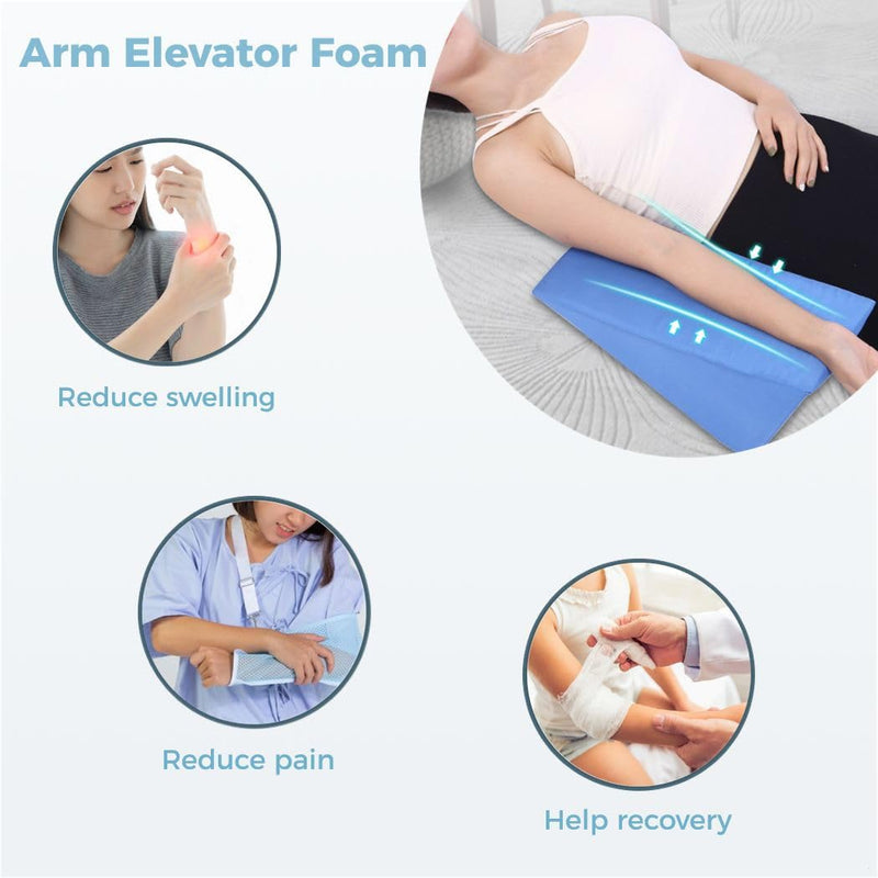 [Australia] - Arm Elevation Pillow Support– Sponge Elbow Wedge Pillow for Sleeping and Arm Support 
