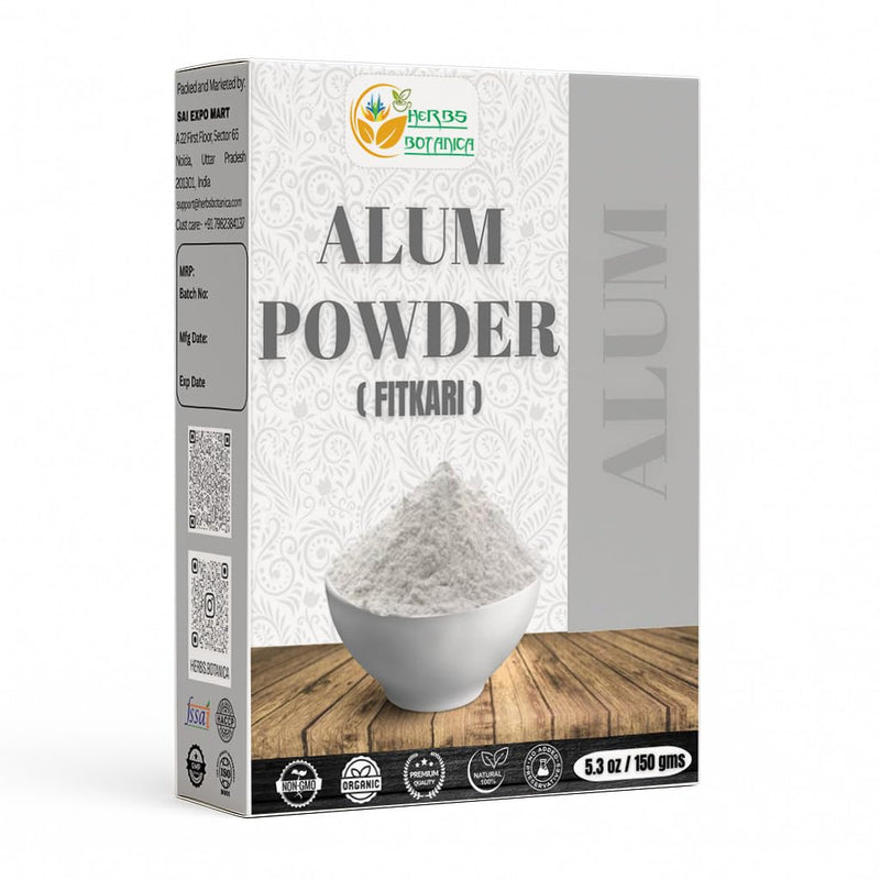 [Australia] - Potassium Alum Powder (Fitkari), Pure Granulated Alum for Skin Care, Canker Sores, Deodorant, Alumbre en Polvo, Natural Cleansing & Flowers, 5.3 oz 