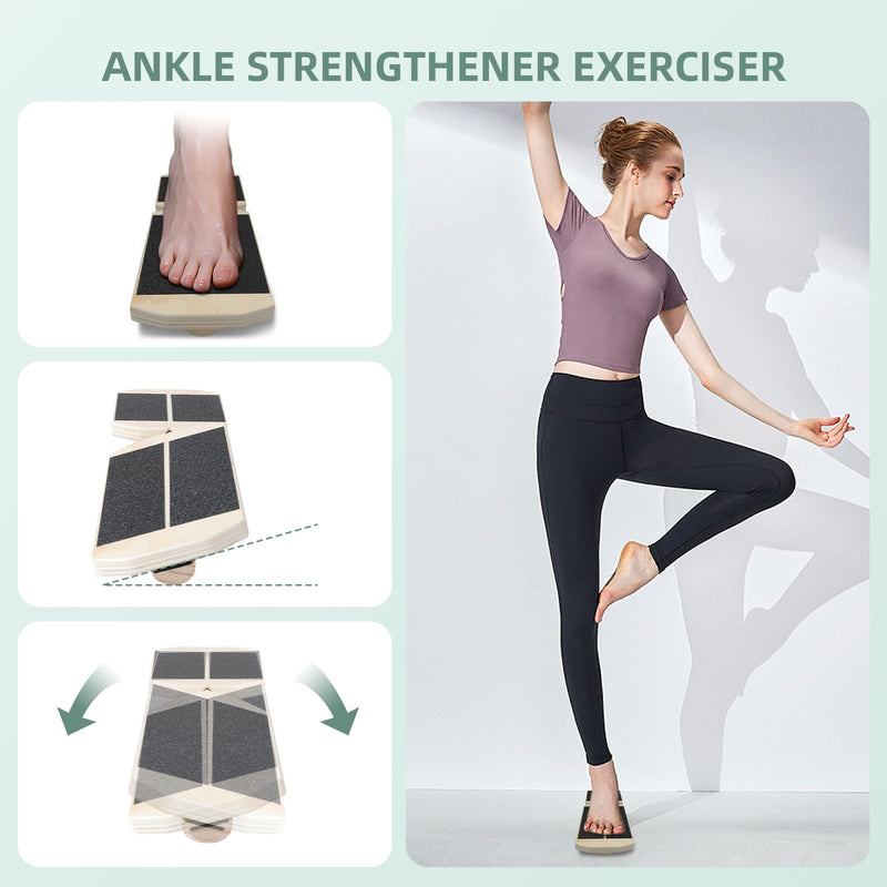 [Australia] - Foot Stretcher, Ankle Stretcher, Plantar Fasciitis, Physical Therapy For Foot & Ankle Injuries (Includes Workout Guide and Storage Bag) 