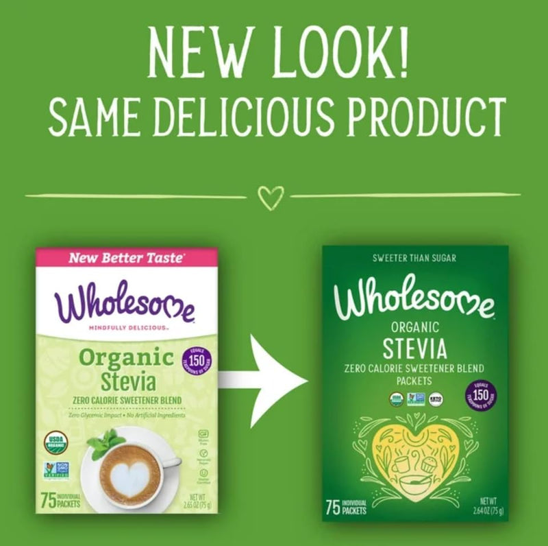 [Australia] - Wholesome! - Organic Stevia - 75 Packet(s) 