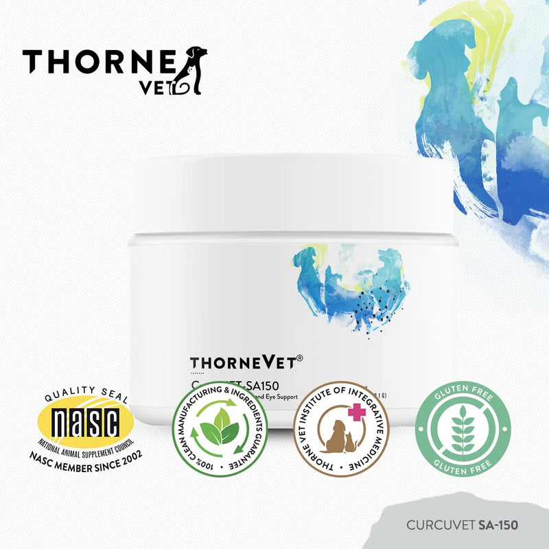 ThorneVet CurcuVET-SA150 Powder, 90 Scoops - PawsPlanet Australia