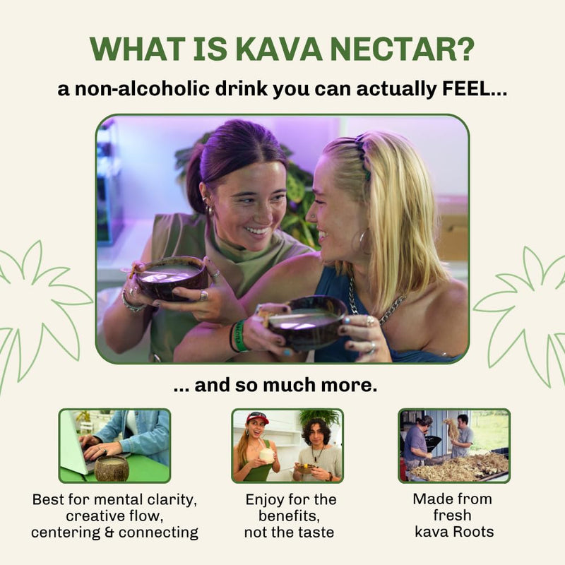 [Australia] - Balance Edition Ceremonial Grade Noble Kava Nectar Powder ‚Äì Supports Calm Focus, Mental Clarity & Mood Stability, Instant Dried Kava Juice 