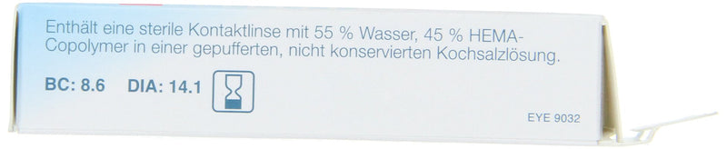 [Australia] - Eyelike monthly contact lens, -3.00 diopters, 1 piece 