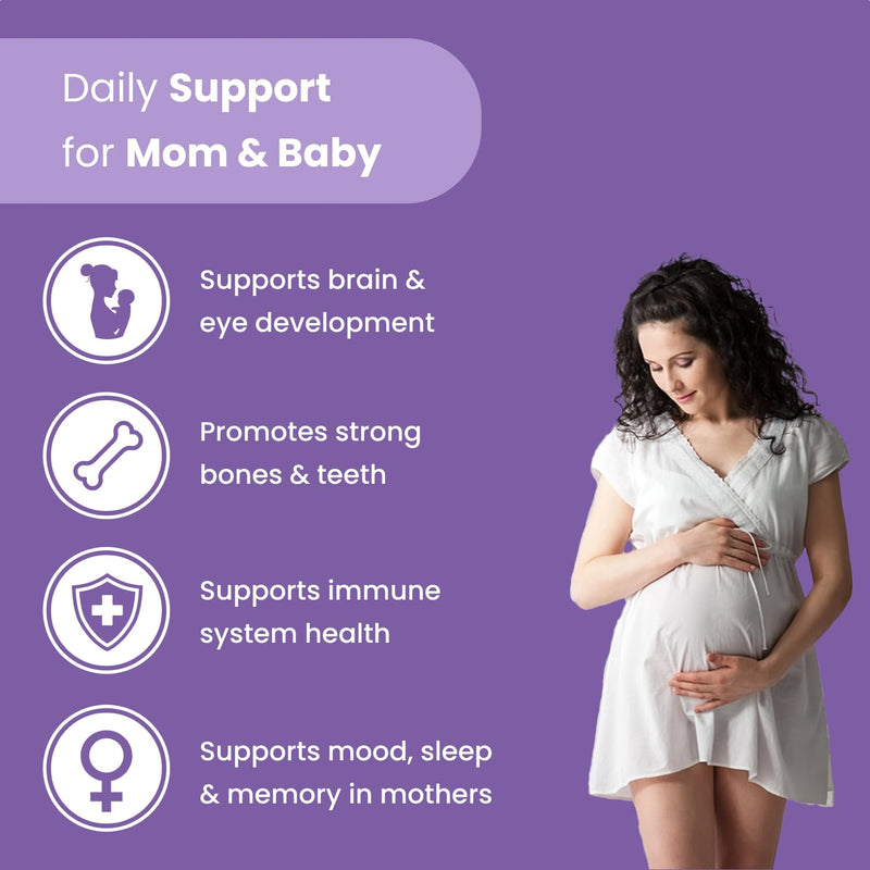 Mother's Promise Prenatal Vitamin Gummies & Prenatal DHA for Women Bundle