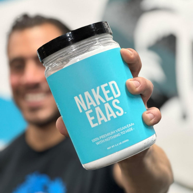 [Australia] - NAKED nutrition Eaas Amino Acids Powder - 50 Servings - Vegan Unflavored Essential Amino Acids 500 Grams - Instantized All Natural Eaa Powder Supplement 