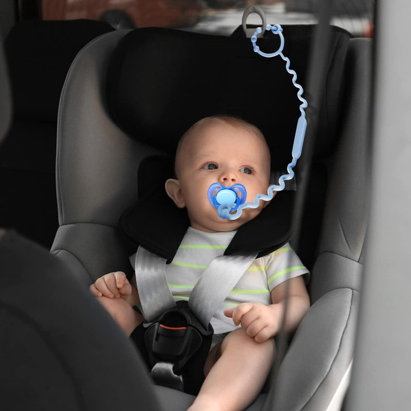 [Australia] - Toy Straps for Baby, 5 Pack Silicone Toy Straps for Stroller, Toy Safety Straps for Teether Toy, Pacifier, Sippy Cup Straps, Adjustable Toy Holder for Stroller, High Chair - BPA Free A-multi 5pack 