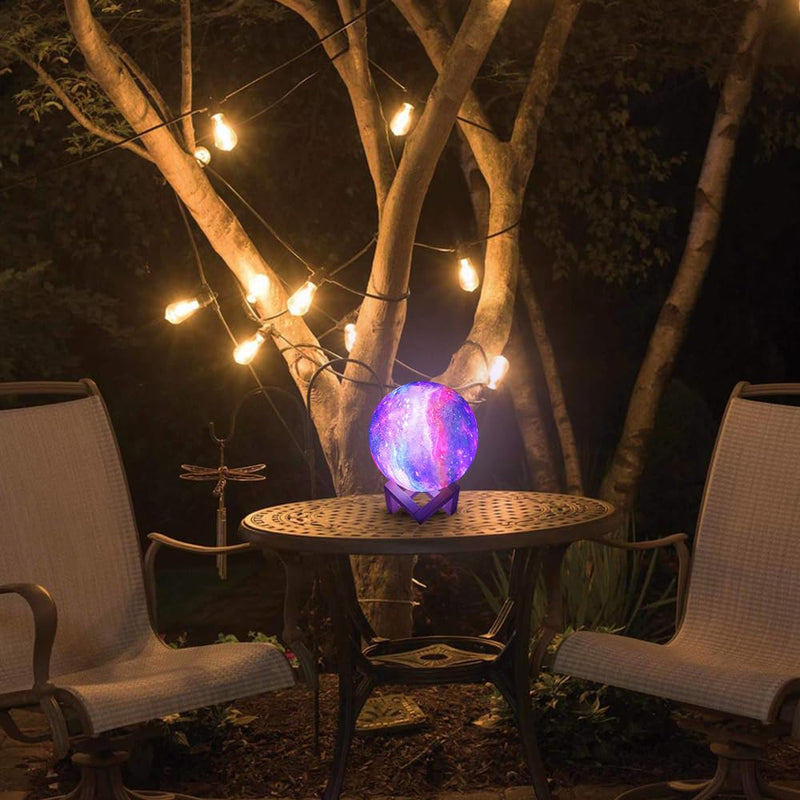 [Australia] - Moon Lamp Galaxy Lamp 5.9 inch 16 Colors LED 3D Moon Light, Remote & Touch Control Lava Lamp Moon Night Light Gifts for Girls Boys Kids Women Birthday 