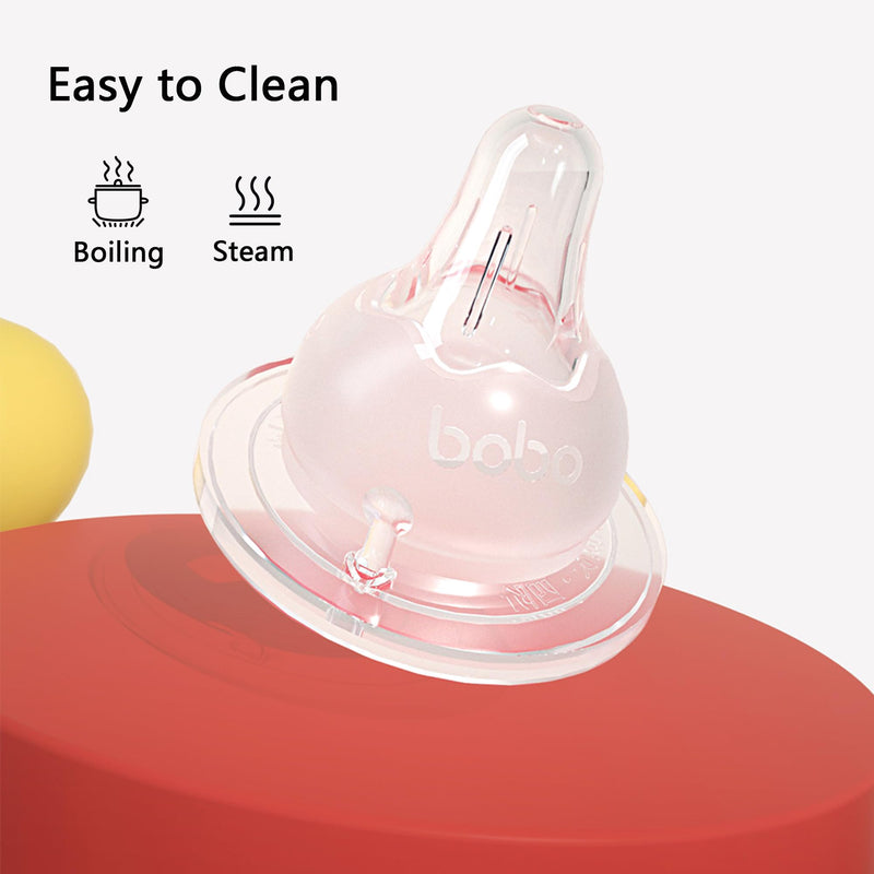 [Australia] - Nipples with Automatic Flow Lock, 100% Natural Feel, Soft Silicone, BPA-Free (9m+, LL, 4 counts) 9m+, LL, 4 counts 